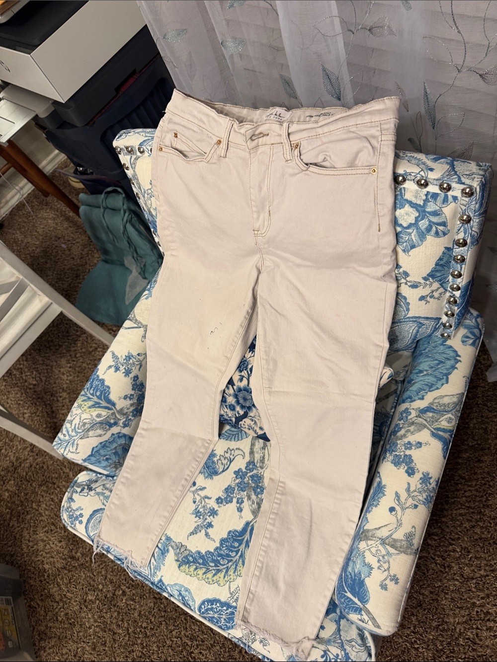 Women’s Nicole Miller New York Stretch Jeans SoHo High Rise Ankle Skinny Size 8